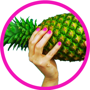 Pineapple Paradise Manicure